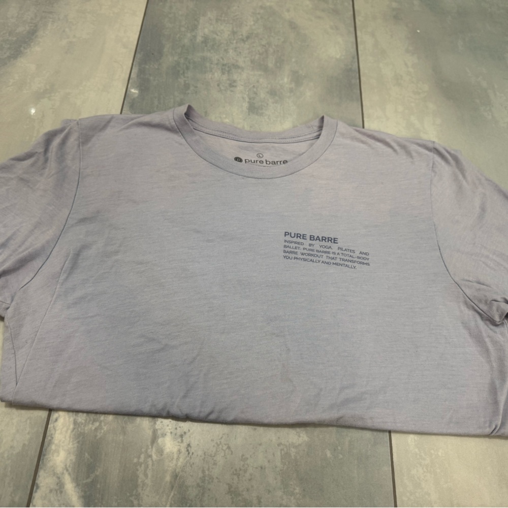 Pure Barre Light Blue T-Shirt